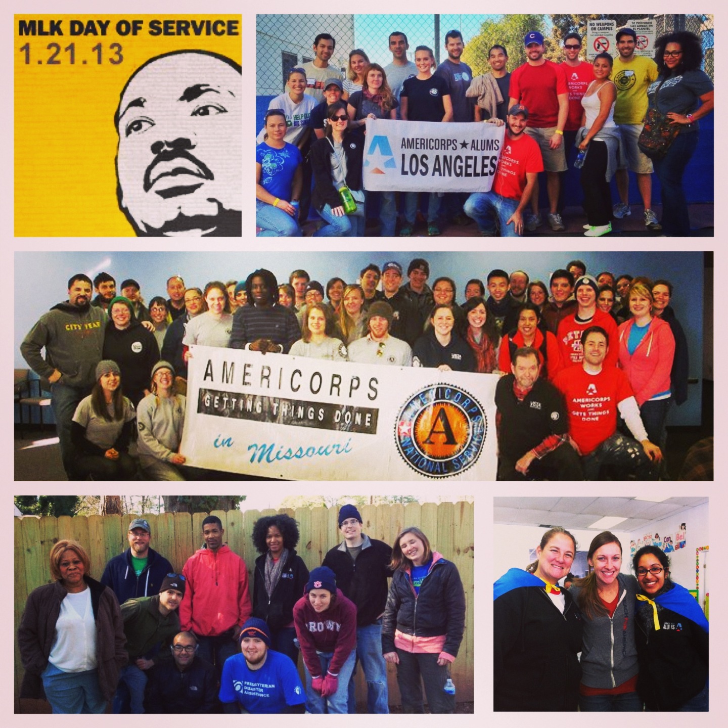 AmeriCorps Alums Chapters on MLK Day Roundup | A Lifetime Of Service